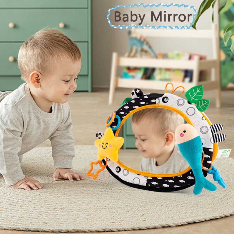 Baby Walker Activity - Espejo de suelo para bebé, tiempo