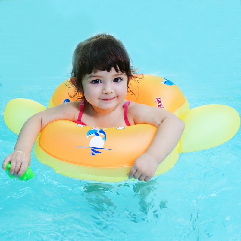 Baby Swimming Floater - Flotador Inflable para Bebés, Anillo de