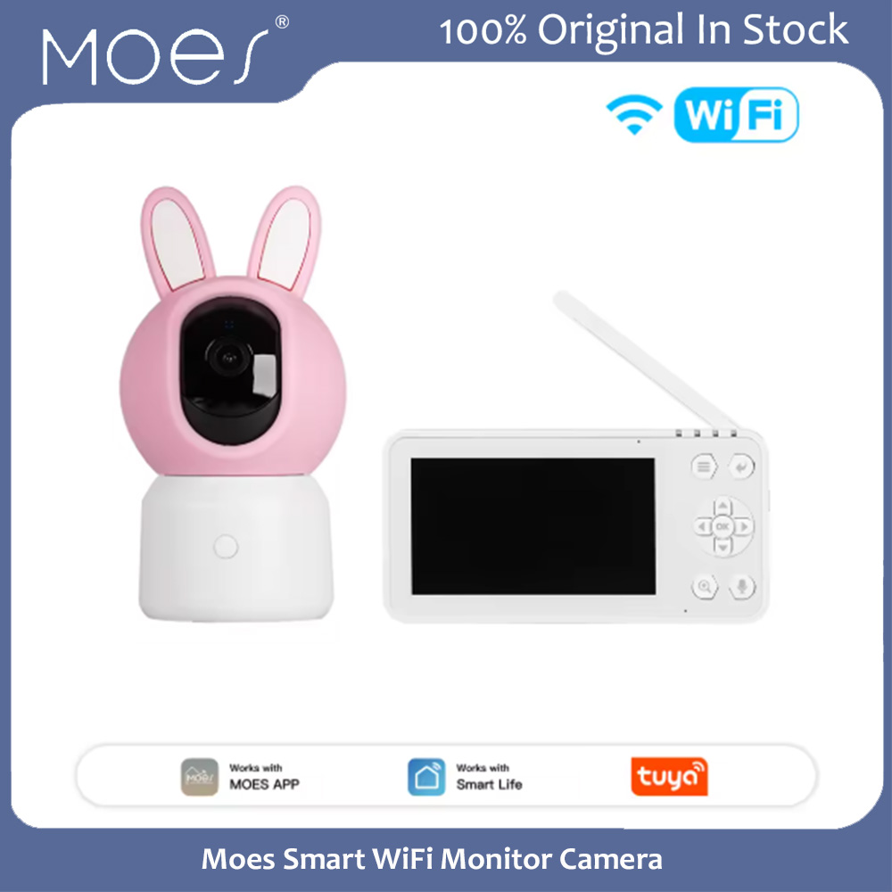 Baby Products Video - Cámara de Vigilancia Inteligente WiFi Moes
