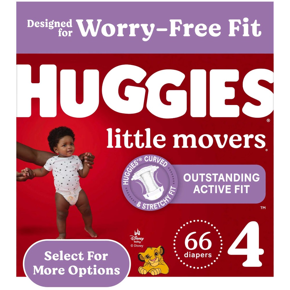 Huggies Diaper Little Movers - Pañales Huggies Little Movers Talla 4