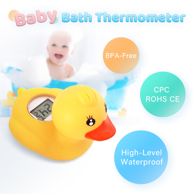 Baby Swimming Floater - Termómetro Digital para baño de bebé,