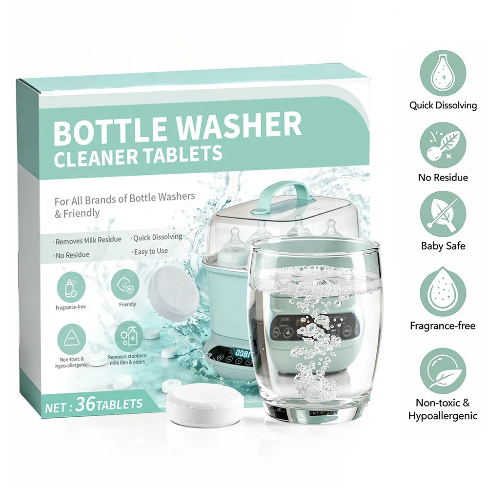 Zwitsal Baby Products - Tabletas descalcificadoras para biberones, tabletas de