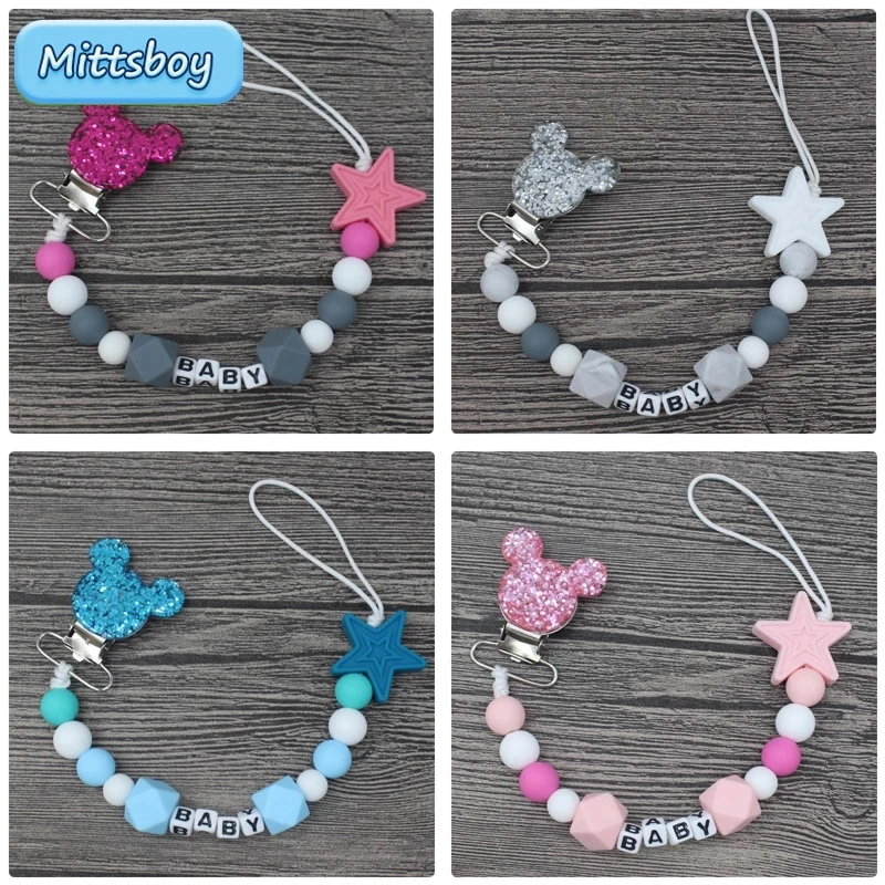 Baby Products - Nuevo nombre personalizado, pulsera mordedor para
