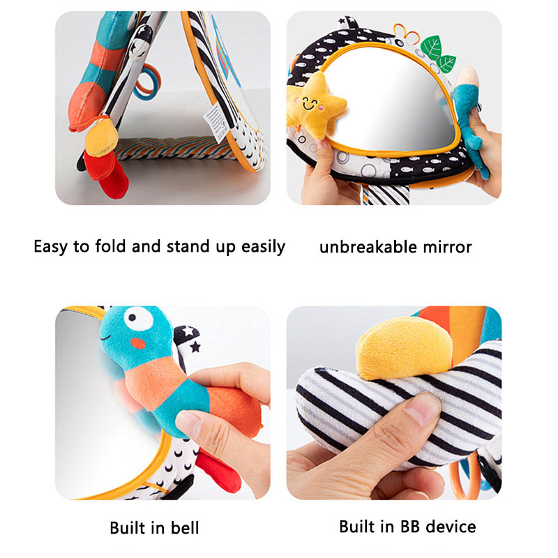 Espejo de suelo para bebé, tie - Baby Walker Activity reseña y precio