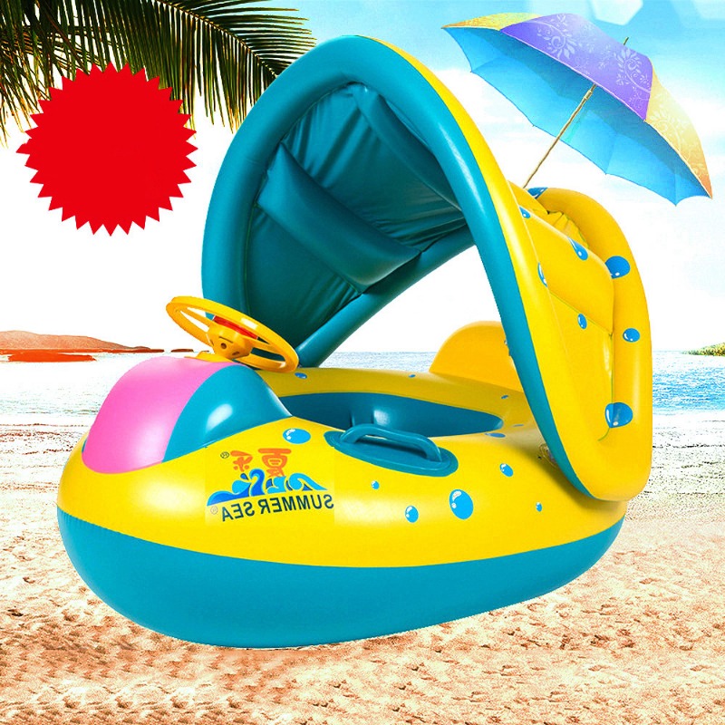 Flotador Inflable para Bebés,  - Baby Swimming Floater reseña y precio