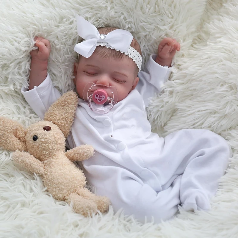 Muñeca Reborn de 45CM, Rosalie - Baby Products For Skin reseña y precio