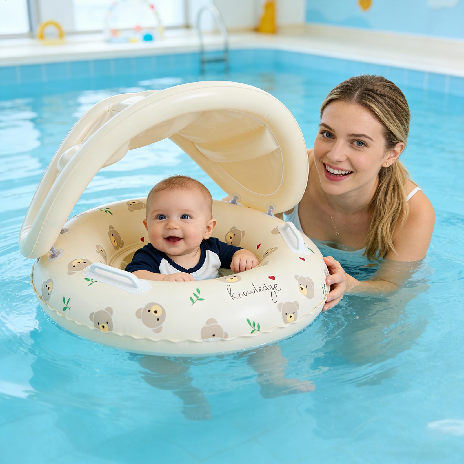 Flotador Inflable para Bebés c - Baby Swimming Floater reseña y precio
