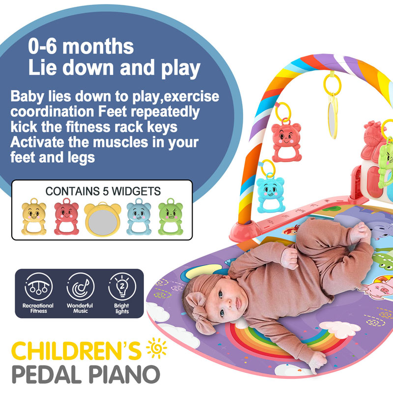 Alfombra de gimnasio para acti - Baby Walker Activity reseña y precio