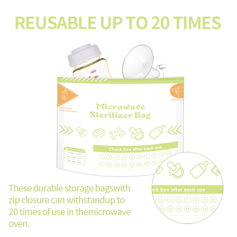 10 Uds. Bolsas esterilizadoras - Zwitsal Baby Products reseña y precio