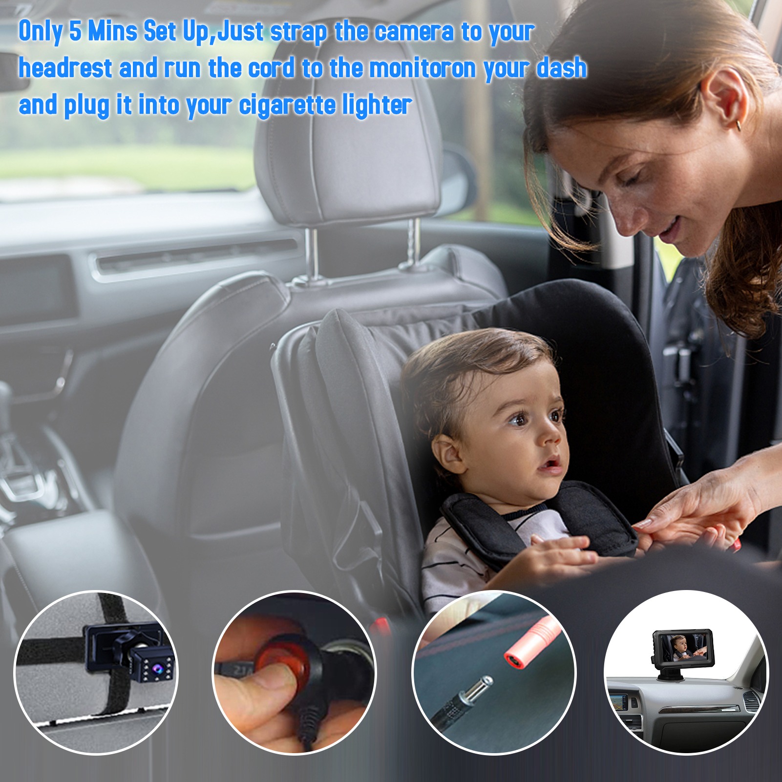 Monitor de Espejo Retrovisor p - Baby Products Video reseña y precio
