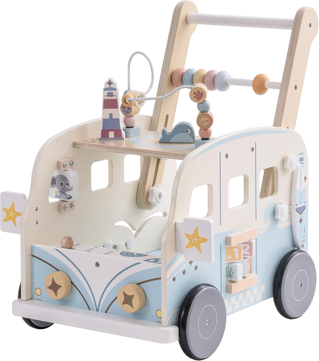 Robotime Robud Andador de made - Baby Walker Activity reseña y precio