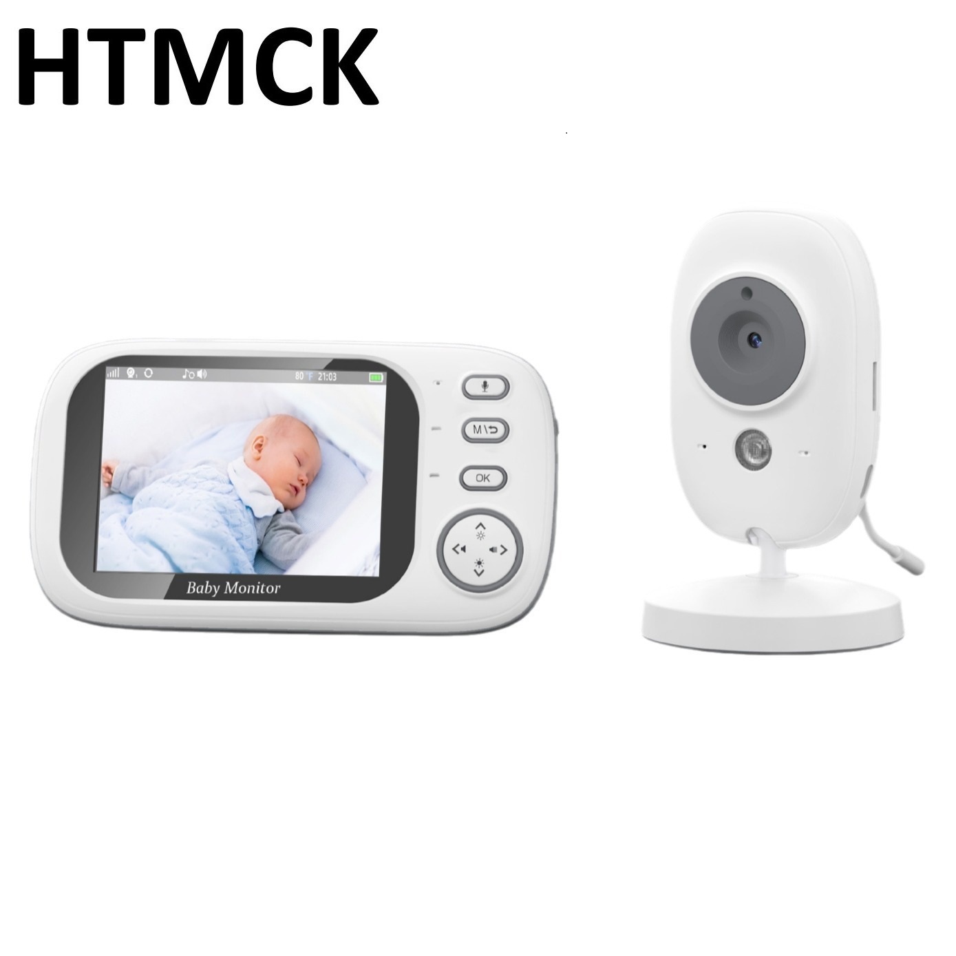 Monitor para Bebés HTMCK de 3. - Baby Products Video reseña y precio
