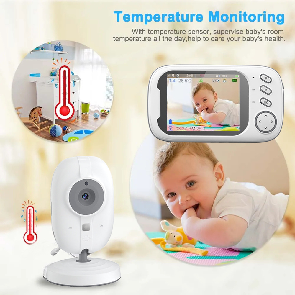 Monitor para Bebés HTMCK de 3. - Baby Products Video reseña y precio
