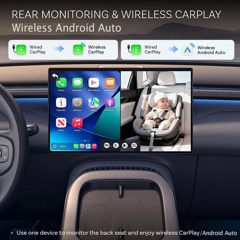 Adaptador Inalámbrico CarPlay  - Baby Products Video reseña y precio
